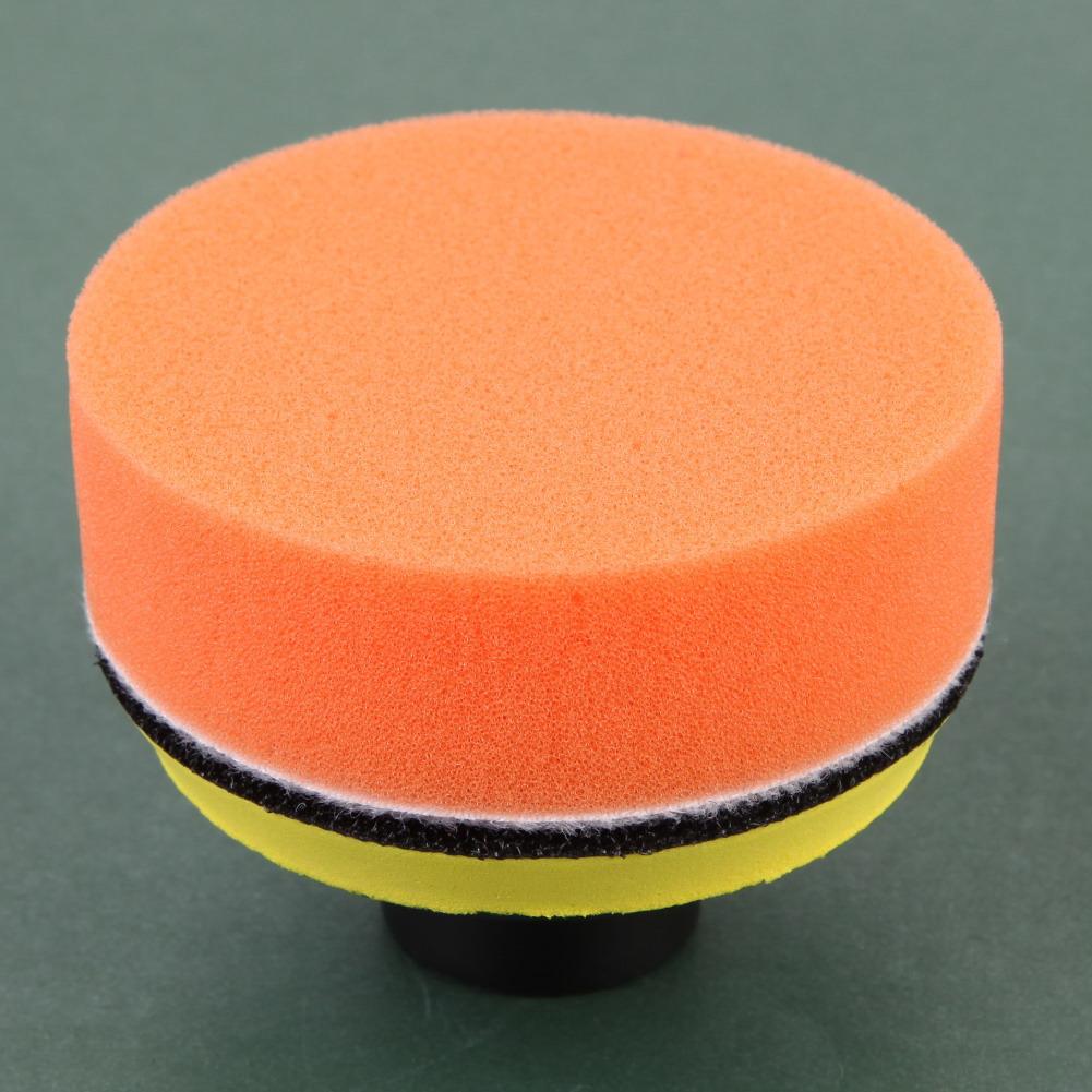 flexipads ~ 100mm für 75mm Teller Polierschwamm gelb polish 2er Set 44755 4/"