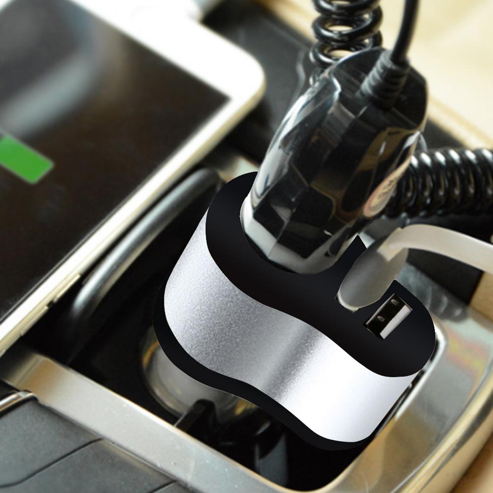 12V 120W Cigar Cigarete Lighter Car Charger Plug Socket Adapter Dual USB Ports