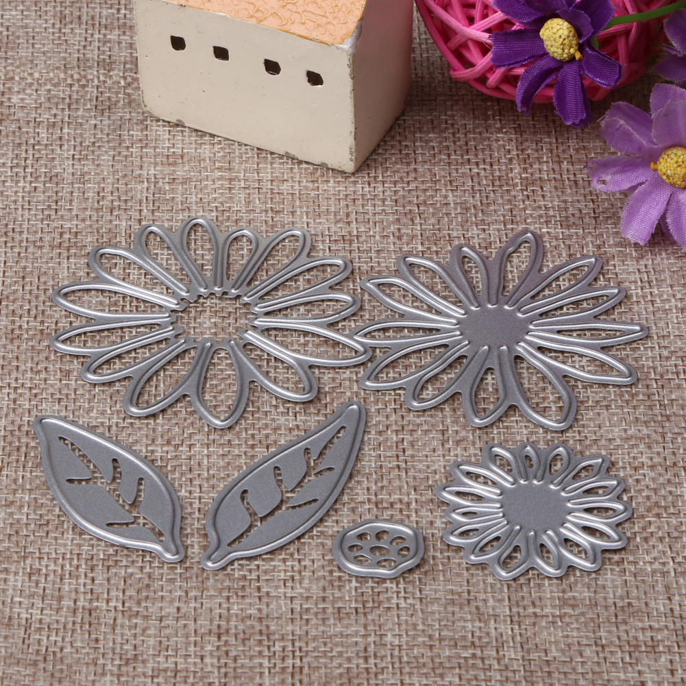 flower petal die set 20 piece petals metal cutting die cutter UK Fast Posting