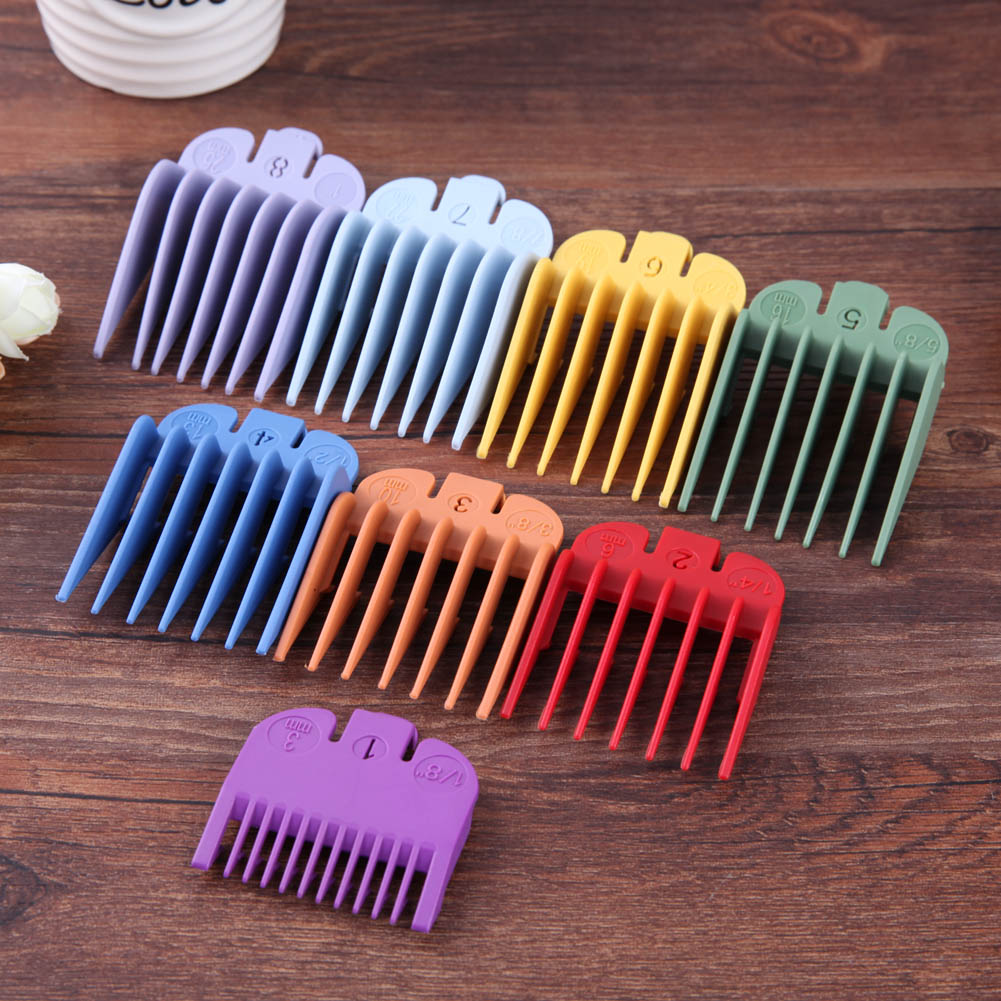 Details About Limit Comb Hair Clipper Guide Guard Attachment 8 Sizes Haircutting Replacement