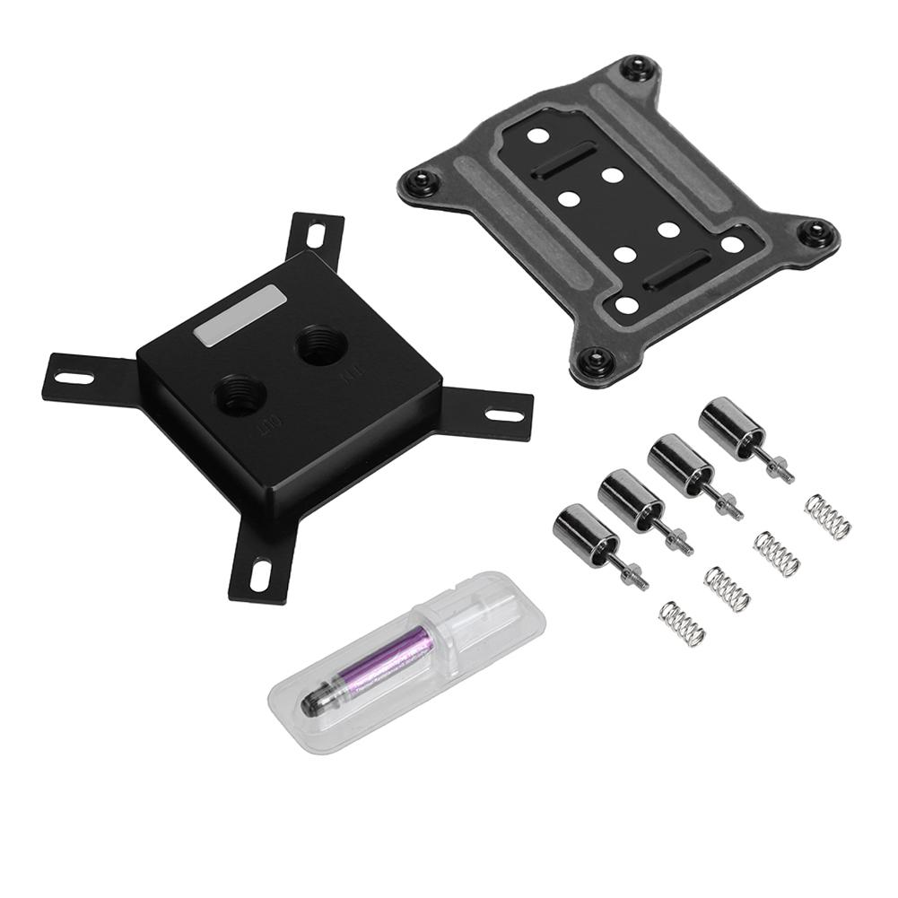G1//4 CPU Water Cooling Block Waterblock 50mm for intel LGA 1150 1151 1155 1156