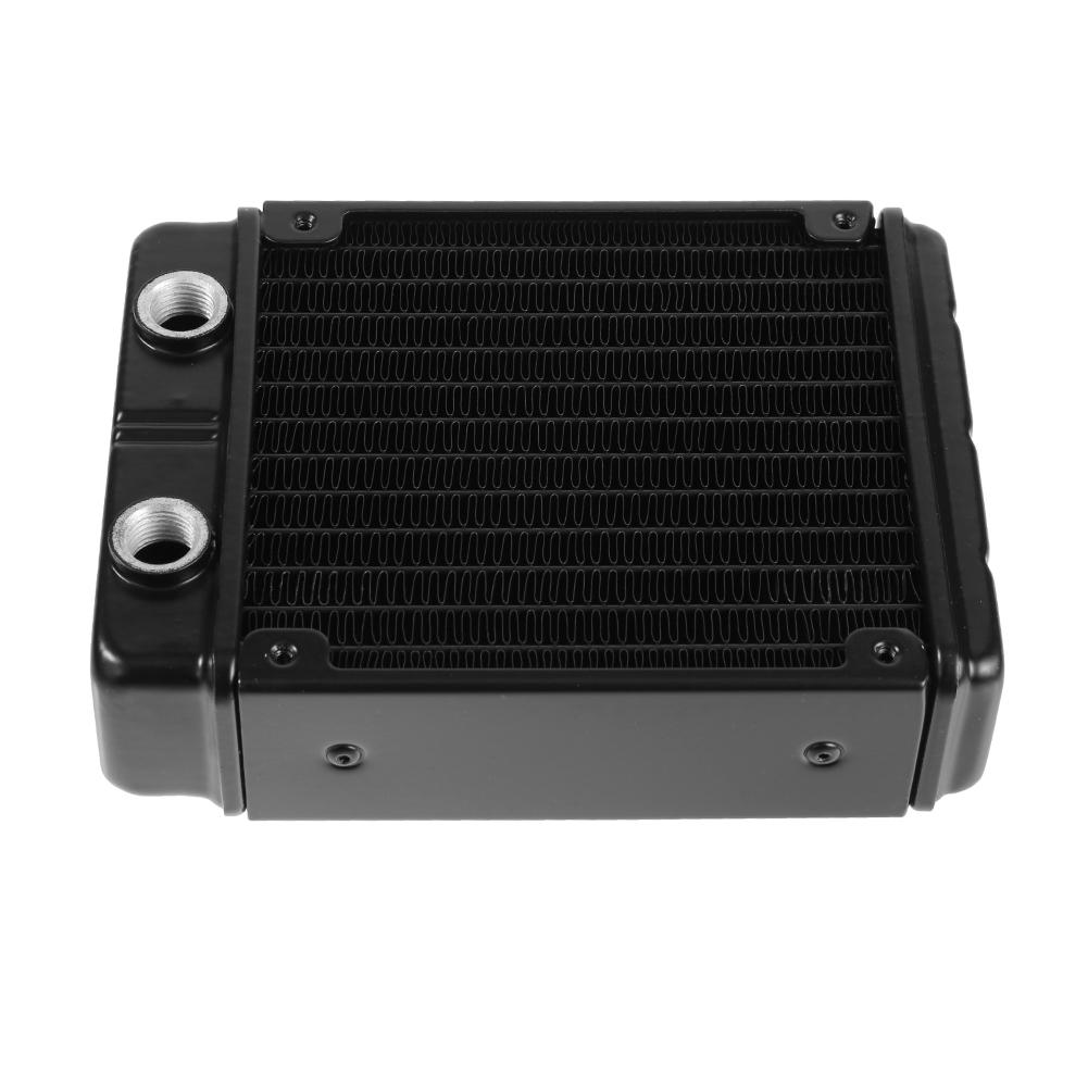 PC Radiator Water Cooling Row for CPU Heatsink 120mm 18 Pipe G1//4/" Straight
