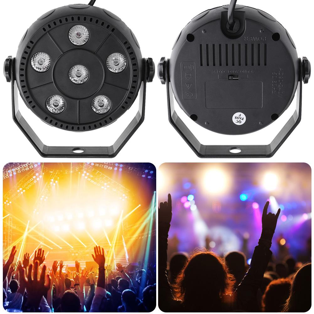 LED RGB Nebelmaschine Rauch Fernbedienung Bühnenlicht 500W DJ Disco Nebel Effekt