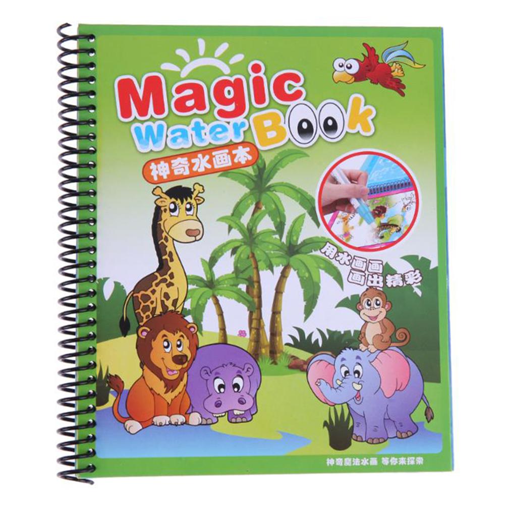 Wiederverwendbare Malbuch magischen Wasser Zeichnung Buch malen Kinder schreibe