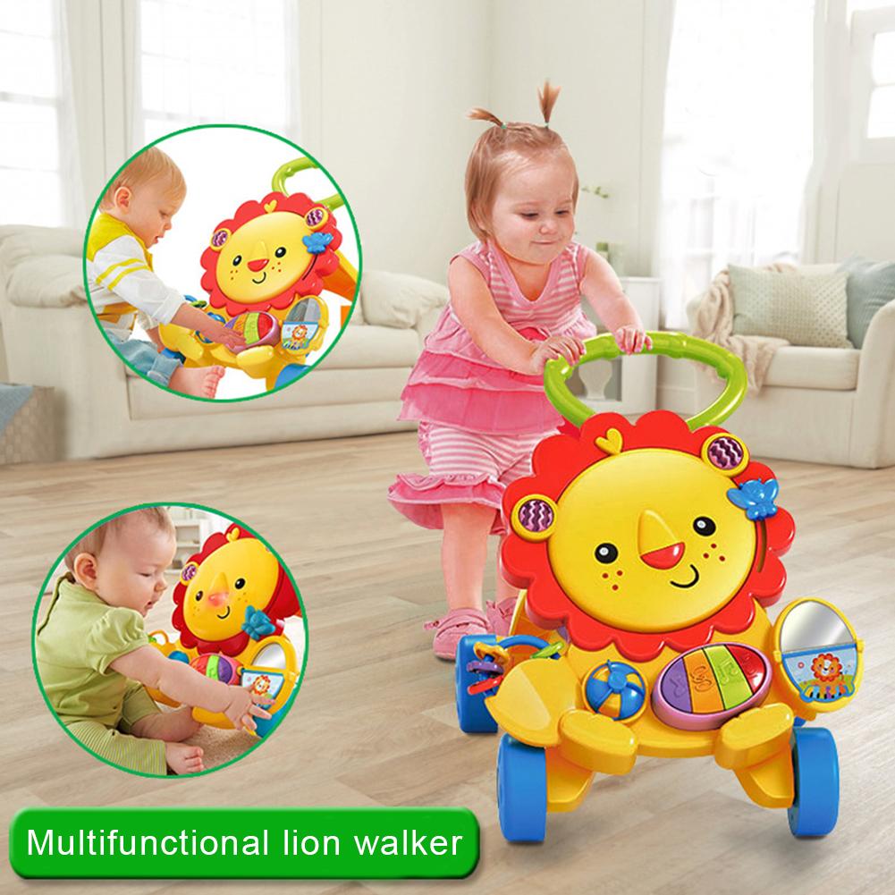 when can baby use push walker