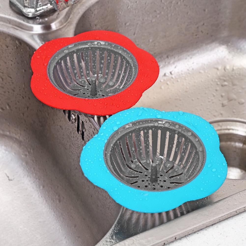 Star Bathroom Drain Hair Catcher Bath Stopper Plug Sink Strainer Filter Shower L