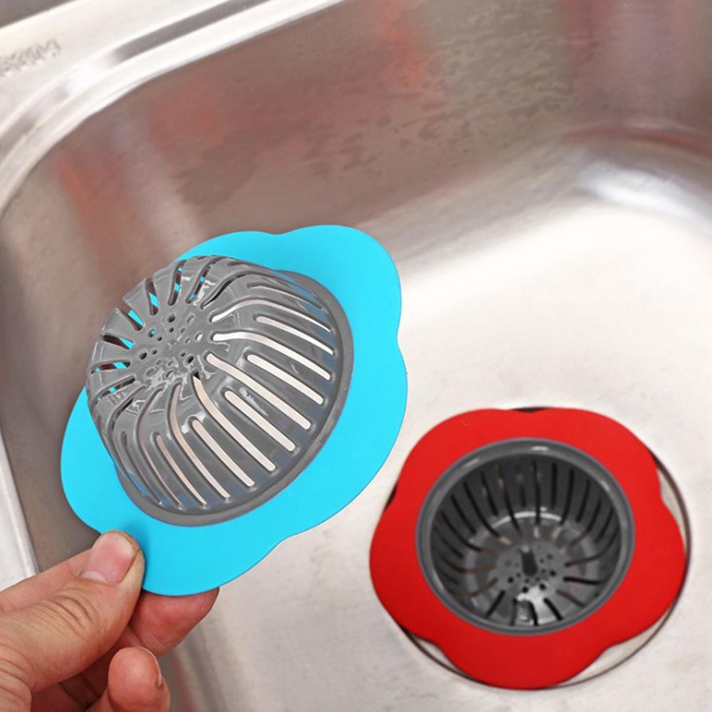 Details About Flower Sink Strainer Kitchen Drain Filter Bathroom Drainage Hair Trap Catcher