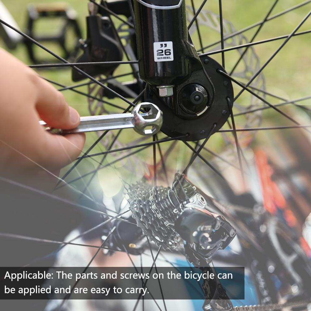 Mountain Bike Wrench Spanner Axis Wrench Cycling Repairing Tool Bike Parts